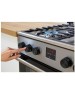 GORENJE Плита Комбинированная GK5C60SJ серый (без крышки) реш.сталь