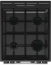 GORENJE Плита Комбинированная GK5C60SJ серый (без крышки) реш.сталь