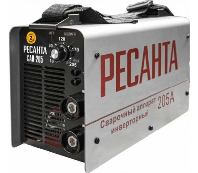 Сварочный аппарат РЕСАНТА Сварочный аппарат САИ205 инвертор ММА DC 7.3кВт