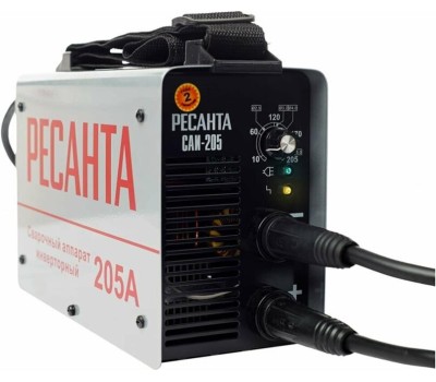 Сварочный аппарат РЕСАНТА Сварочный аппарат САИ205 инвертор ММА DC 7.3кВт