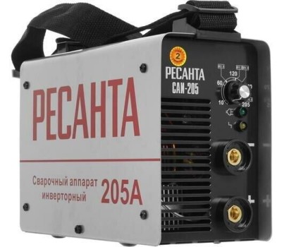 Сварочный аппарат РЕСАНТА Сварочный аппарат САИ205 инвертор ММА DC 7.3кВт