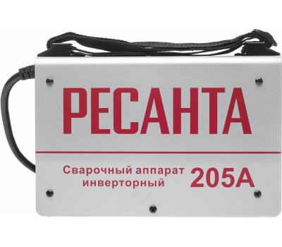 Сварочный аппарат РЕСАНТА Сварочный аппарат САИ205 инвертор ММА DC 7.3кВт