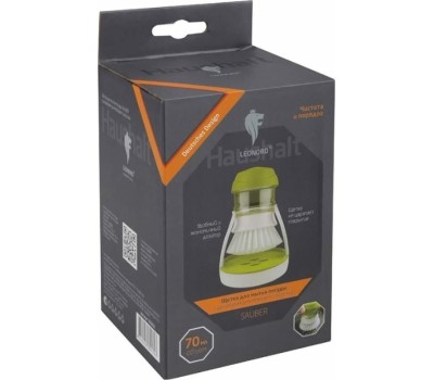 LEONORD Щетка для мытья посуды SAUBER с дозатором для моющего средства (105850)