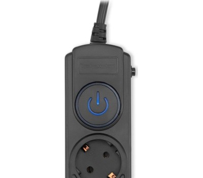 Сетевой фильтр IPPON Сетевой фильтр BK-6-EU-3-16-B, 3м, черный