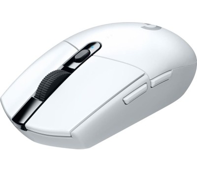LOGITECH Мышь беспроводная G304 Lightspeed, игровая, радио, оптическая, USB, 12000dpi, белый [910-005295]