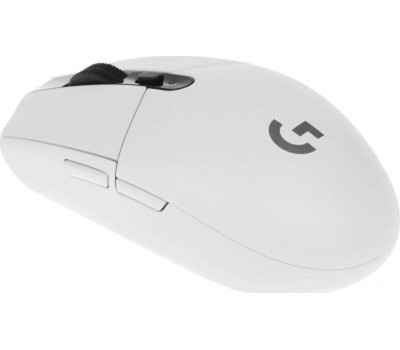 LOGITECH Мышь беспроводная G304 Lightspeed, игровая, радио, оптическая, USB, 12000dpi, белый [910-005295]