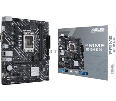 Материнская плата ASUS Материнская плата PRIME H610M-K, Socket LGA 1700, Intel H610, mATX, Ret