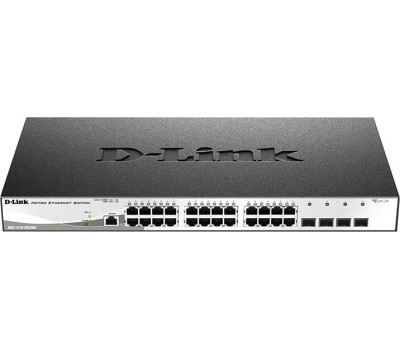 D-LINK SMB D-Link DGS-1210-28/FL2A Управляемый L2 коммутатор с 24 портами 10/100/1000Base-T и 4 комбо-портами 100/1000Base-T/SFP