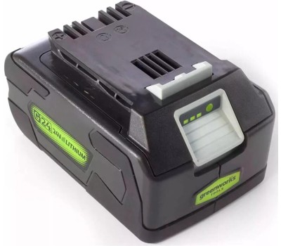 Батарея аккумуляторная GREENWORKS Батарея аккумуляторная G24B4, 24В, 4Ач, Li-Ion [2926807]