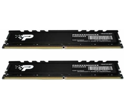Оперативная память PATRIOT Оперативная память Signature Premium PSP532G5600KH1 DDR5 - 2x 16ГБ 5600МГц, DIMM, Ret