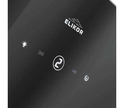 Вытяжка ELIKOR Вытяжка каминная Rise BK50, сенсорное управление, черный [243073]