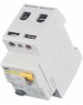 IEK Выключатель дифф. тока (УЗО) ВД1-63 (MDV10-4-063-030) 63A 4П 400В 4 модуля белый (упак.:1шт)