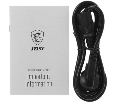 Блок питания MSI Блок питания MAG A650BN, 650Вт, 80 PLUS BRONZE, 120мм, черный, retail [306-7zp2b11-ce0]