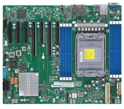 SUPERMICRO Материнская плата Материнская плата MBD-X12SPL-F-B 3rd Gen Intel®Xeon®Scalable processors,Single Socket LGA-4189(Socket P+)supported,CPU TDP supports Up to 270W TDP,Intel® C621A,Up to 2TB 3DS ECC RDIMM,DDR4-3200MHz Up to 2TB Intel®Optane™Persis