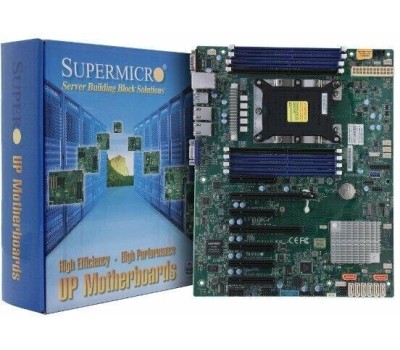 SUPERMICRO Материнская плата Материнская плата MBD-X12SPL-F-B 3rd Gen Intel®Xeon®Scalable processors,Single Socket LGA-4189(Socket P+)supported,CPU TDP supports Up to 270W TDP,Intel® C621A,Up to 2TB 3DS ECC RDIMM,DDR4-3200MHz Up to 2TB Intel®Optane™Persis