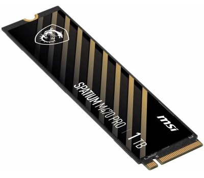 Накопитель SSD MSI Твердотельный накопитель SSD M.2 2280 1TB SPATIUM M470 PRO Client SSD S78-440L0J0-P83, PCIe Gen4x4 with NVMe