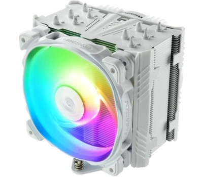 ENERMAX Вентилятор ETS-T50A-W-ARGB Universal, TDP 230W, 500;1600 RPM, 23.81;71.32CFM, 14;24dB(A), WHITE, ARGB, RTL {8} (724205)