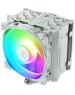 ENERMAX Вентилятор ETS-T50A-W-ARGB Universal, TDP 230W, 500;1600 RPM, 23.81;71.32CFM, 14;24dB(A), WHITE, ARGB, RTL {8} (724205)