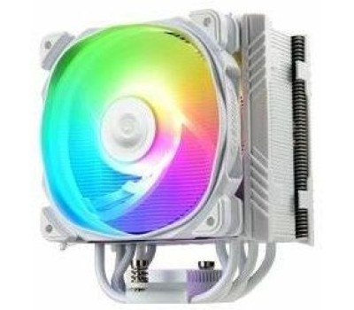ENERMAX Вентилятор ETS-T50A-W-ARGB Universal, TDP 230W, 500;1600 RPM, 23.81;71.32CFM, 14;24dB(A), WHITE, ARGB, RTL {8} (724205)