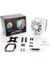 ENERMAX Вентилятор ETS-T50A-W-ARGB Universal, TDP 230W, 500;1600 RPM, 23.81;71.32CFM, 14;24dB(A), WHITE, ARGB, RTL {8} (724205)