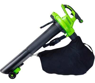 GREENWORKS Воздуходувка-пылесос GD40BVII, зеленый [2406907ub]