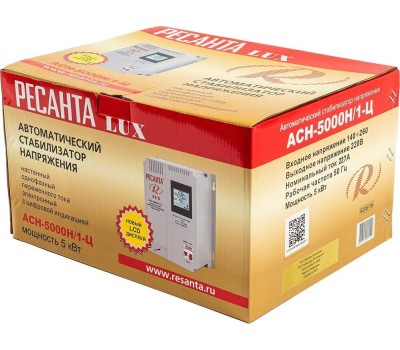 Стабилизатор РЕСАНТА ACH-5000H/1-Ц