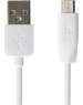 Дата-кабель microUSB HOCO (6957531032038) X1 USB (m)-microUSB (m) 1.0м - белый