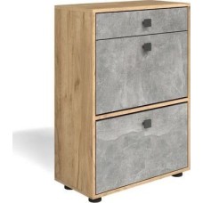 Обувница БИТЕЛ ПРИХОЖАЯ МИНИ ОБУВНИЦА МЛ-7 (ДУБ ЗОЛОТОЙ КРАФТ/АТЕЛЬЕ СВЕТЛОЕ)