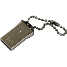 SILICON POWER Флеш Диск 64GB Touch T01 SP064GBUF2T01V1K USB2.0 черный/серебристый