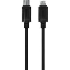 Кабель MORE CHOICE (4620202553850) K67ia USB 3.0A PD 27W для Lightning ng 8-pin Type-C - 1м , черный