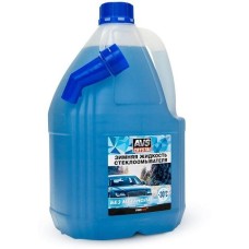 Автохимия AVS CRYSTAL Зимняя жидкость стеклоомывателя -30С (ПЭНД) 4 л AVK-404