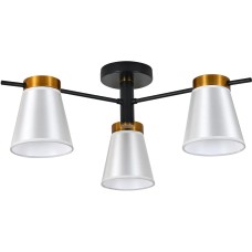 Светильник ESCADA 120005/3R E14*40W Black/Gold