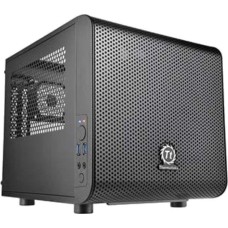 Корпус для ПК THERMALTAKE Корпус miniITX Core V1, SFF, без БП, черный [ca-1b8-00s]