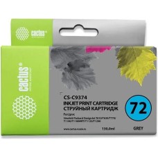 Картридж CACTUS Картридж CS-C9374, №72, фото серый / CS-C9374
