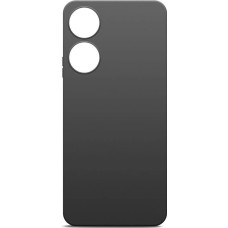 BORASCO Чехол (клип-кейс) Silicone Case, для Honor X5 Plus, черный [72477]