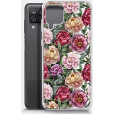 BORASCO Чехол (клип-кейс) ArtWorks, для Samsung Galaxy A12/M12, прозрачный/рисунок [51398]