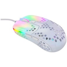 XTRFY Мышь проводная MZ1, игровая, оптическая, USB, 16000dpi, белый [mz1-rgb-white-tp]
