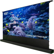 Экраны CACTUS Экран FloorRising CS-PSFRCLR-221X125, 221х125 см, 16:9, напольный черный