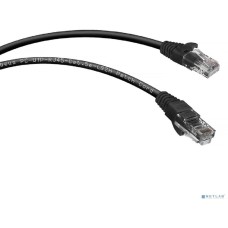 Cabeus PC-UTP-RJ45-Cat.5e-3m-BK-LSZH Патч-корд U/UTP, категория 5е, 2xRJ45/8p8c, неэкранированный, черный, LSZH, 3м