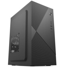 Корпус FOXLINE Корпус MiniTower Forza FZ-019 450W черный (mATX, 450W, 2xUSB2.0, no fan) (FZ-019-SX450)