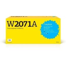 Картридж T2 Картридж W2071A, W2071A, голубой / TC-HW2071A
