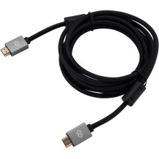 DIGMA Кабель аудио-видео HDMI (m)/HDMI (m) 3м. феррит.кольца позолоч.конт. черный (D-HDMI-2FF-V2.0-3M)