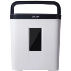 DELI Шредер E9939 белый (секр.P-4) фрагменты 5лист. 12лтр. скобы