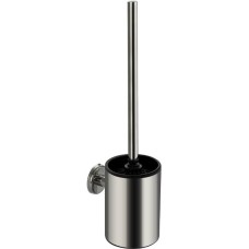 САНАКС - Ёрш для унитаза круглый, настенный, из нержавеющей стали, цвет ХРОМ 80165