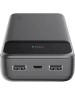 TTEC Внешний аккумулятор ReCharger LCD 20000mAh PD 2*USB-A&USB-C 20W Powerbank. Цвет: черный