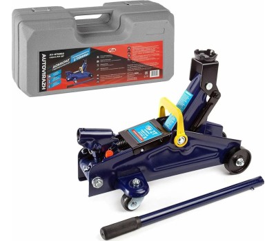Домкрат AUTOVIRAZH AV-076002 гидравл. подкатной 2т +кейс (синий)