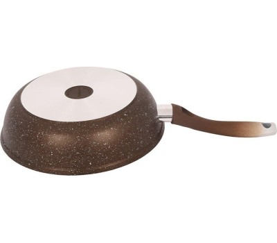 Сковорода КУКМОР смк262а а/пр литая 26см Кофейный мрамор