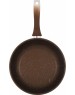 Сковорода КУКМОР смк262а а/пр литая 26см Кофейный мрамор