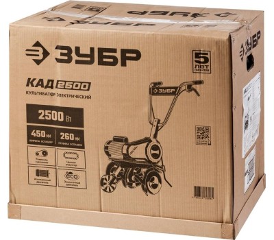 Культиватор ЗУБР КАД-2500 Культиватор электрический