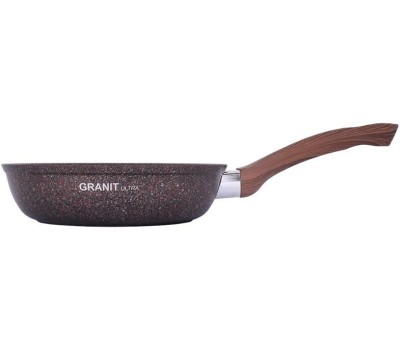 Сковорода KUKMARA сга240а а/пр литая 24см Granit ultra red